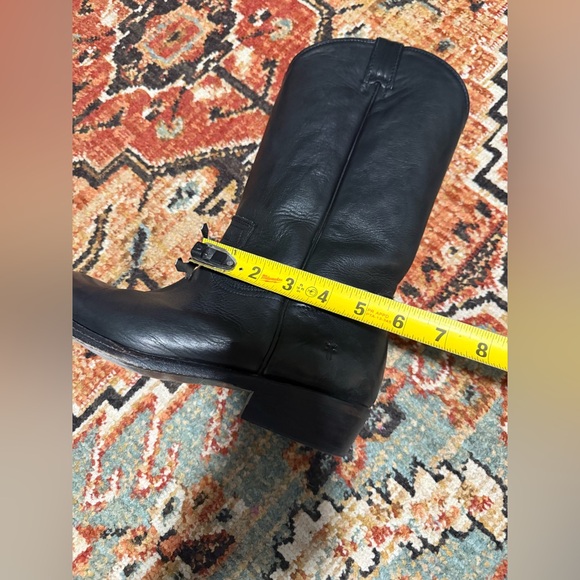 Frye Women's Billy Pull-On Boots Black Size 8 Excellent Condition - Picture 15 of 15